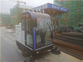 圣倍諾工地掃地車客戶案例 圣倍諾工地掃地車客戶案例