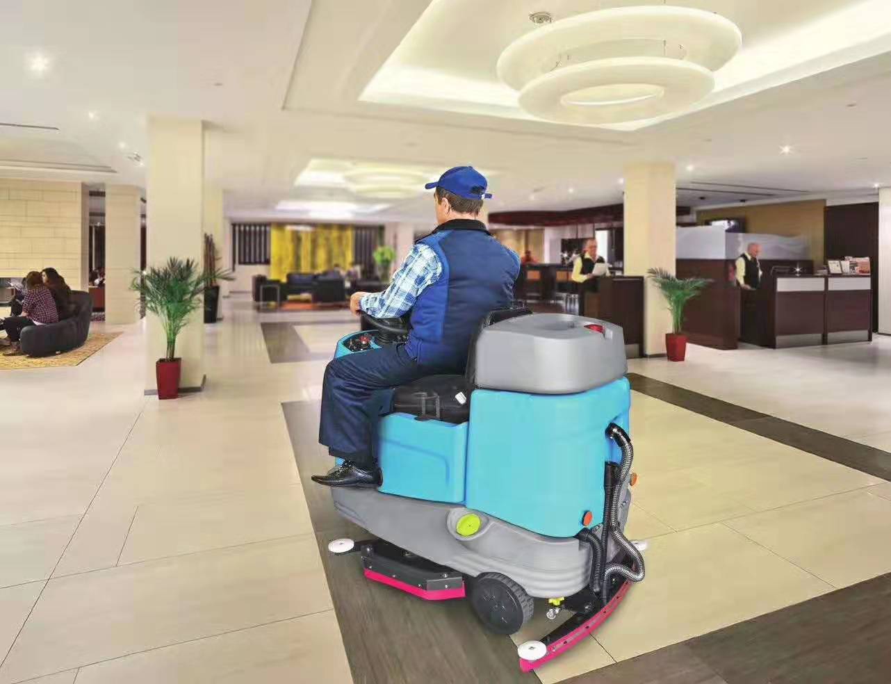 河北某紙箱設(shè)備廠咨詢采購(gòu)駕駛式洗地機(jī)